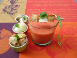 Gaspacho de tomates et compagnie