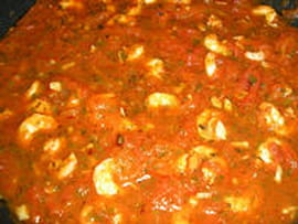 Gambas ou crevettes � la m�diterran�enne