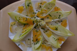 Salade de haddock aux endives et pommes vertes