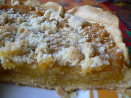 Tarte douce et fondante aux navets