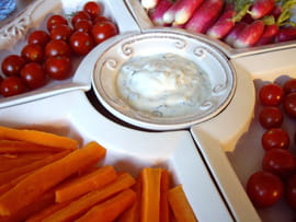 Dip au fromage blanc et aux herbes