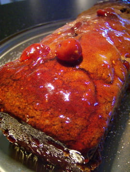 G�teau chocolat-fruits rouges