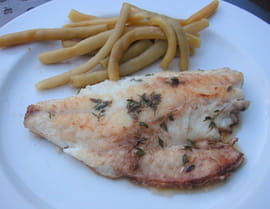 Filet de dorade au thym et citron
