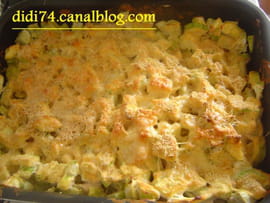 Gratin de courgettes � la ricotta
