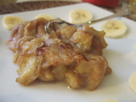 Compote de bananes � la cannelle