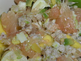 Salade d avocats au pamplemousse