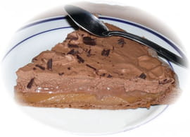 Tarte au chocolat au lait et caramel