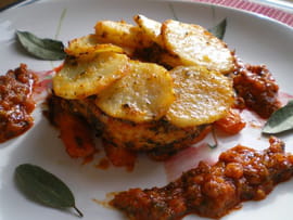 Steak de thon aux herbes