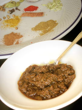 P�te de curry indienne