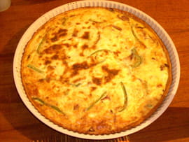 Quiche feta et thon