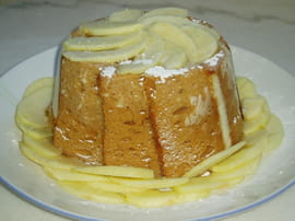 Charlotte aux pommes et au pain d �pices
