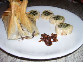 Filet de poulet forestier et son aum�ni�re