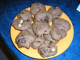 Cookies chocolat-noisettes