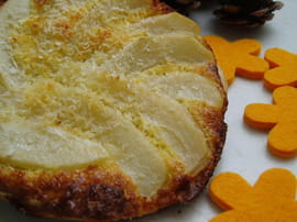 Croustade � la poire et noix de coco