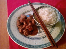 Porc � la sauce d hu�tres