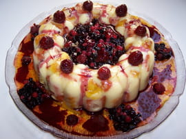 Couronne aux fruits rouges