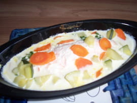 Saumon en papillote