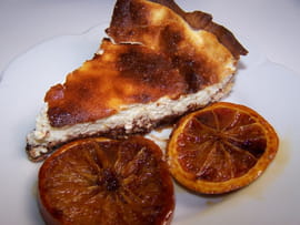 Tarte souffl�e au fromage blanc