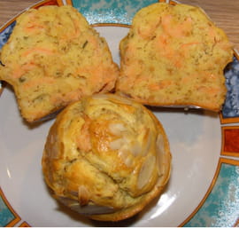 Muffins au saumon