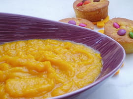 Compote de potimarron-pommes et miel