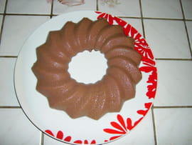 G�teau de semoule au chocolat