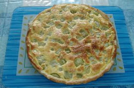 Tarte au concombre