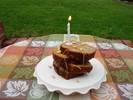 Cake � la cr�me de marron