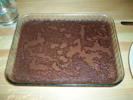 Flan au cacao