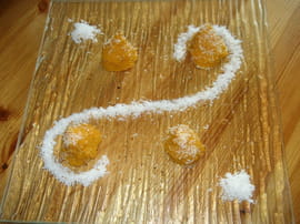 Rochers coco aux pommes de terre et potiron