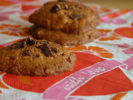 Cookies au potiron