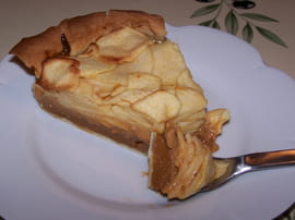Tarte aux pommes au toffee
