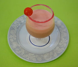 Milk-shake � la fraise Tagada