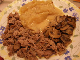 Filets mignons de veau à la normande
