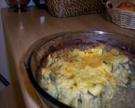 Gratin de courgettes