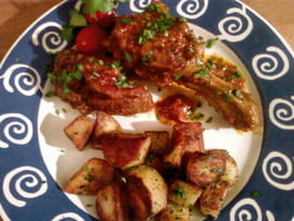 Canard au safran
