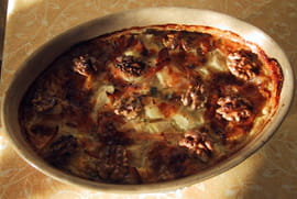 Gratin de poires au roquefort