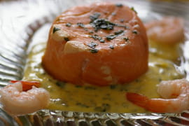 Mousse de poisson au saumon fum�
