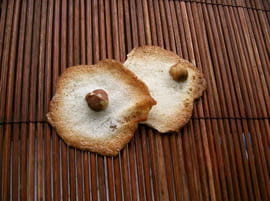 Tuiles aux noisettes