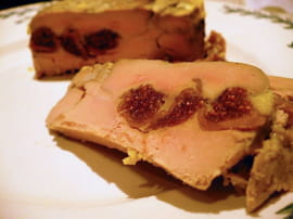 Terrine de foie gras aux figues s�ches