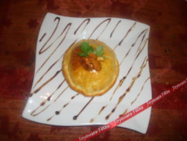 Tourte de No�l au canard, foie gras et truffe