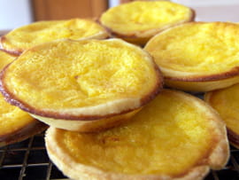 Tartelettes � la cr�me de cl�mentines