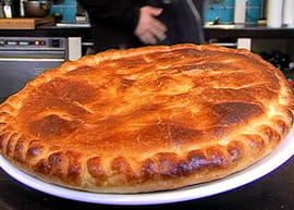 Galette poire-chocolat