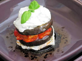 Mille-feuille de l�gumes � la ricotta