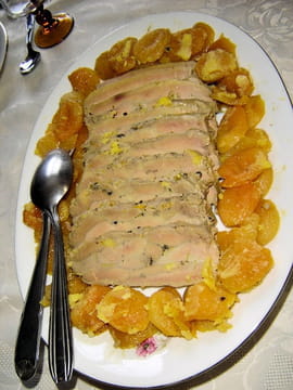 Foie gras aux abricots