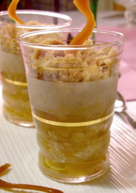 Crumble pomme tatin
