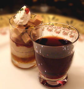 Bavarois de foie gras aux �pices douces