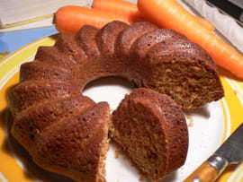 Carrot cake � l huile de noix et � l orange