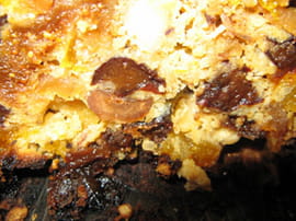 Cake aux trois fruits