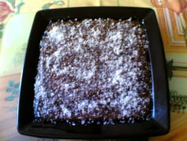 Carr� au chocolat et a la noix de coco