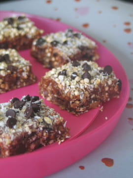 Friandises aux c�r�ales, cacahu�tes et fruits secs